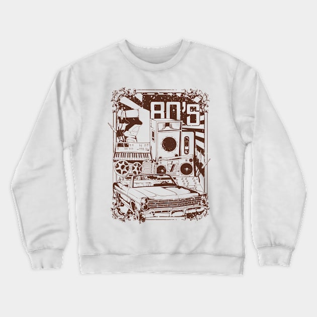 80's expo Crewneck Sweatshirt by MineLabel